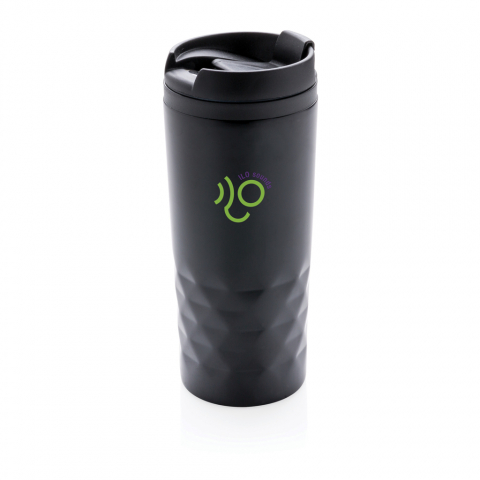 Cană termoizolantă 300 ml din inox cu detalii geometrice [4]