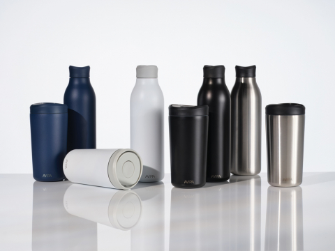 Cană termoizolantă Alix cu deschidere rapidă – 400 ml [9]