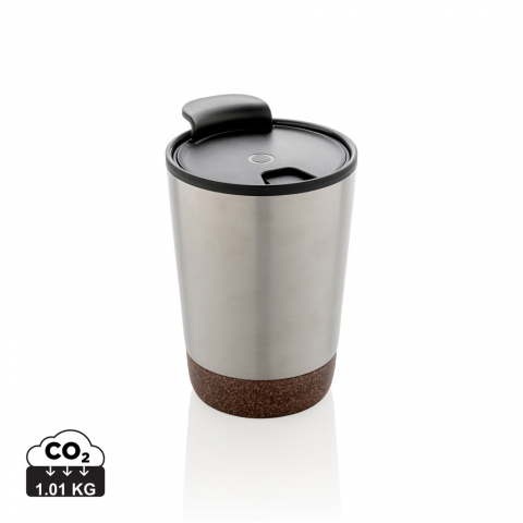Căni pentru cafea - Cană termoizolantă, detaliu din plută – 300 ml