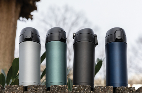 Cană termoizolantă etanșă 300 ml, prindere din silicon [9]