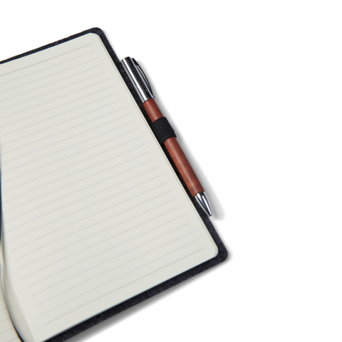 Carnet A5 elegant Albon, fetru reciclat [4]