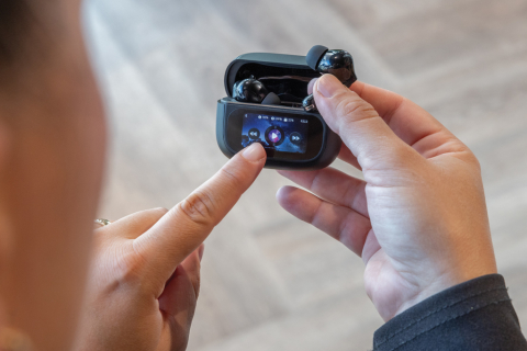 Căști wireless ANC cu ecran tactil TFT Airtune [13]