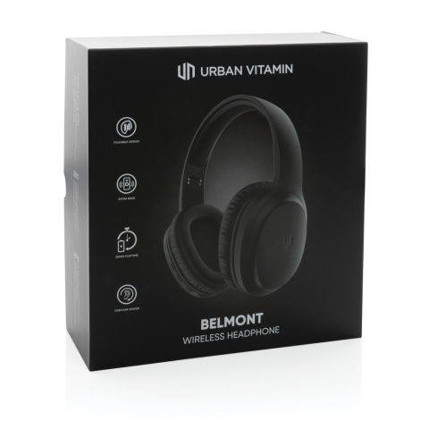 Căști wireless Belmont, cu boost de bass [16]