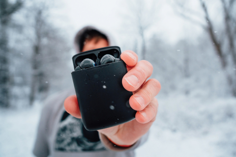 Căști wireless cu încărcare dublă Skywave [11]