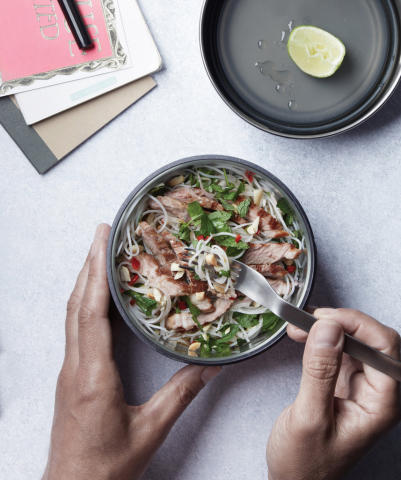 Castron de prânz cu bol din sticlă și capac etanș din inox - 750ml [8]