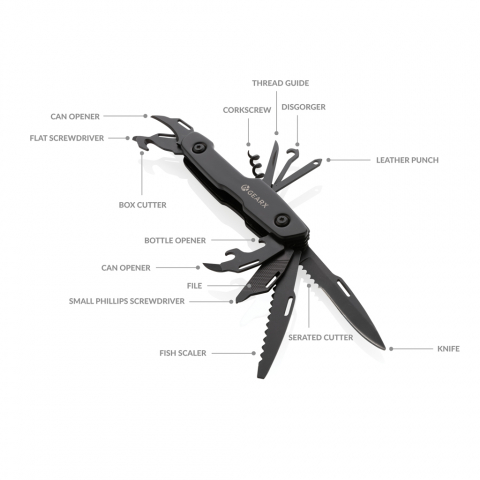 Cuțit multifuncțional Gear X, 13 funcții [2]