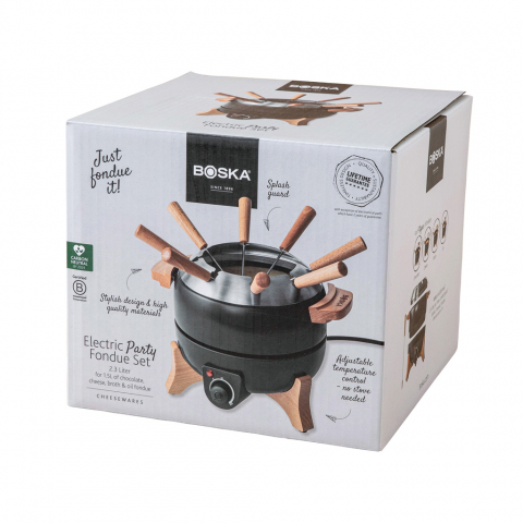 Electric Fondue Set Party by BOSKA, 2.3L [27]