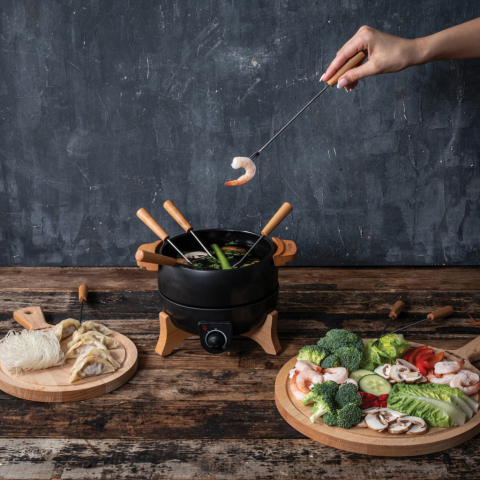 Electric Fondue Set Party by BOSKA, 2.3L [24]