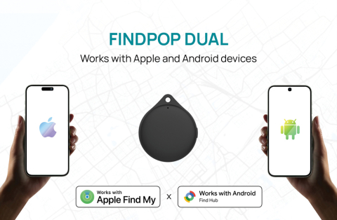 Findpop Dual RCS recycled plastic item finder IPX5 [6]