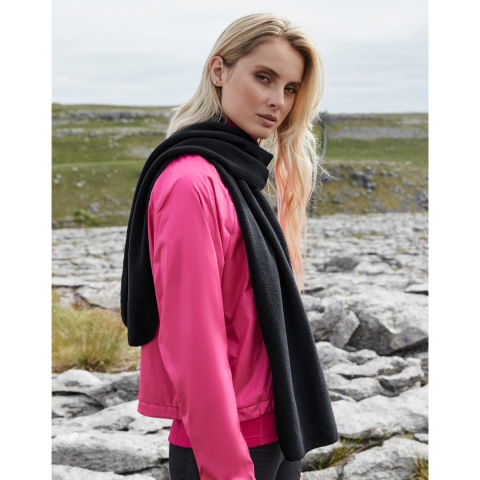 Fular anti-scamosare, Ronic, marime universala, unisex, negru [1]