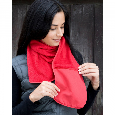 Fular antiscamosare cu buzunar, poliester polar [1]