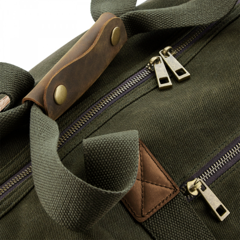Geantă călătorie Heritage Waxed Canvas Holdall, 19l [3]