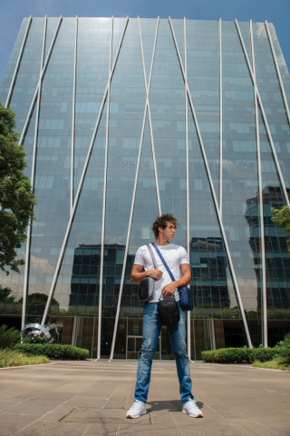 Geantă Crossbody premium BOXY SLING [20]