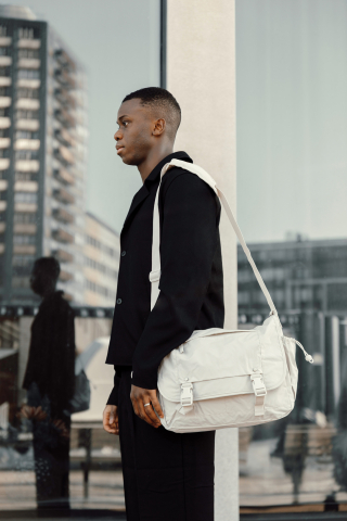 Geantă messenger Kento Urban 15,6" din nylon reciclat RCS [5]