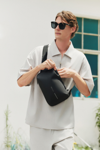 Geantă Urban Sling – design vertical, anti-furt [20]