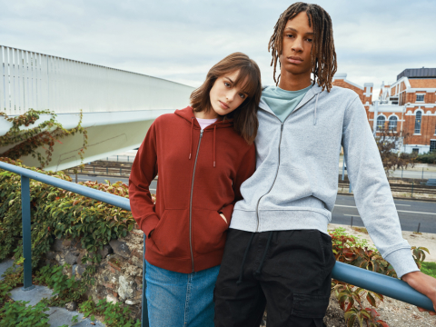 Hanorac unisex cu fermoar Abisko [22]