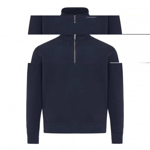 Hanorac unisex Elgon cu fermoar scurt [3]