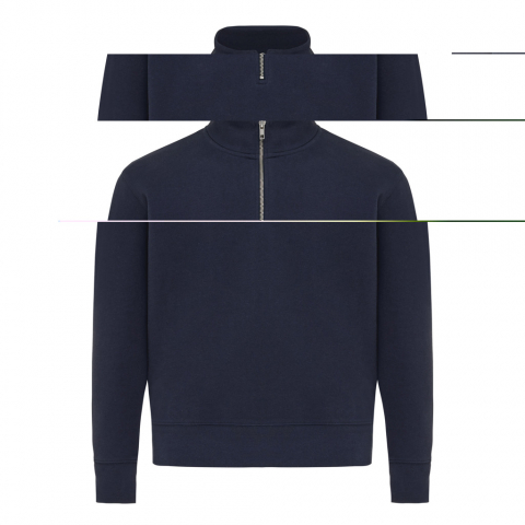 Hanorac unisex Elgon cu fermoar scurt [1]