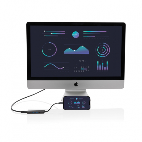 Hub multifuncțional eco - HDMI 4K și conector dual [5]