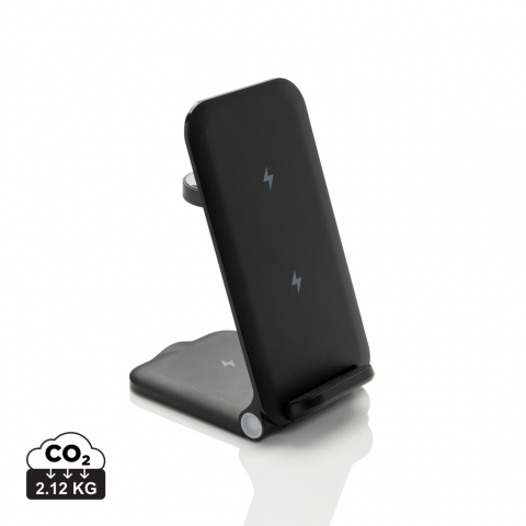 Încărcătoare - Încărcător wireless eco 3-în-1 pliabil – 15W