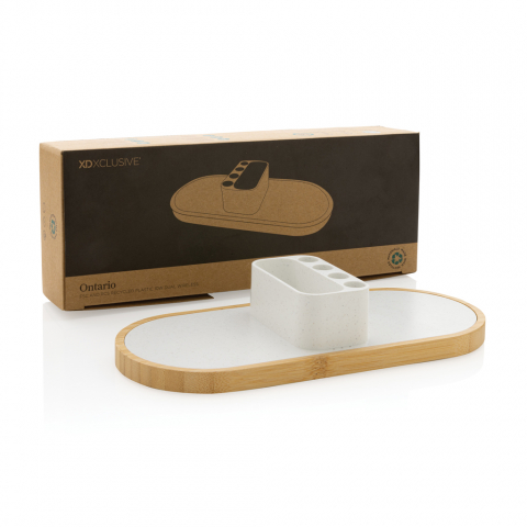 Încărcător wireless eco dual 10W cu suport pentru pixuri [9]