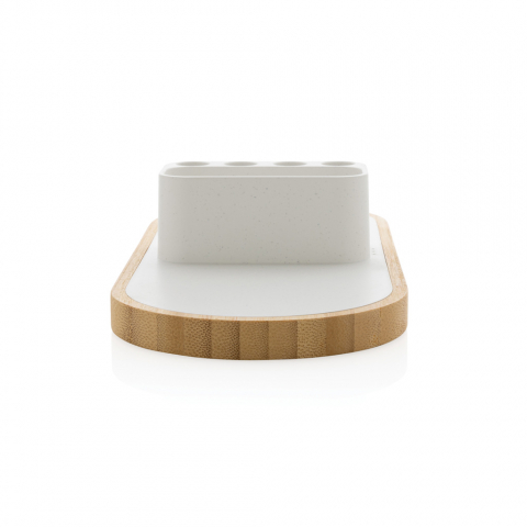 Încărcător wireless eco dual 10W cu suport pentru pixuri [5]