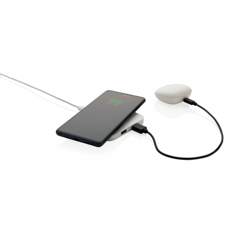 Încărcător wireless eco rapid 10W cu două porturi USB [2]