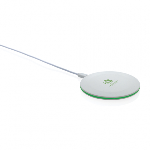 Încărcător wireless eco ultra-rapid 15W din ABS reciclat [6]