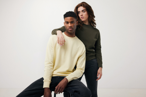 IQONIQ Etosha lightweight recycled cotton crew neck [10]