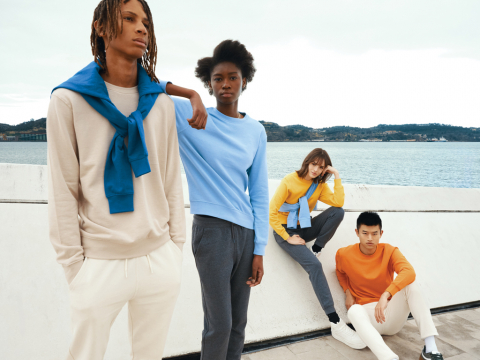 IQONIQ Etosha lightweight recycled cotton crew neck [17]