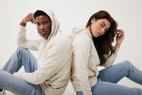 IQONIQ Rila lightweight recycled cotton hoodie [14]