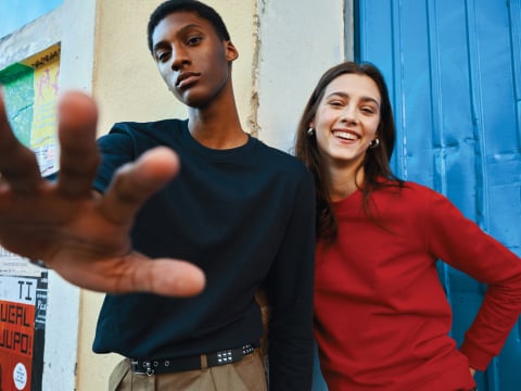 IQONIQ Zion recycled cotton crew neck [16]