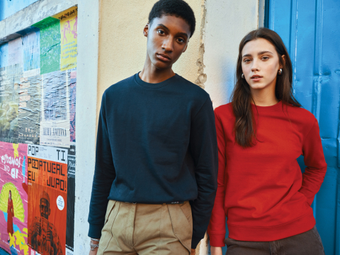 IQONIQ Zion recycled cotton crew neck [10]