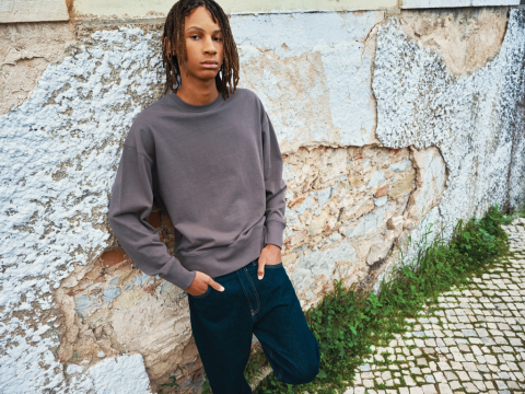 IQONIQ Zion recycled cotton crew neck [9]