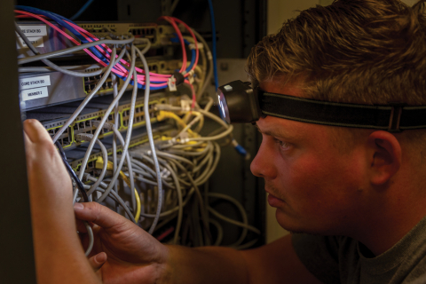 Lanternă frontală cu două capete – COB și LED [10]