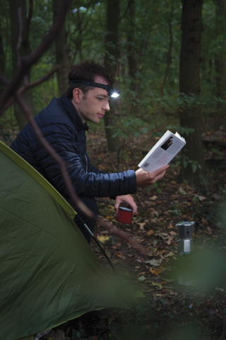 Lanternă frontală din ABS – cu COB ultra-luminos [8]