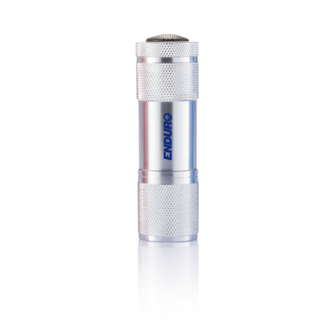 Lanterna mica din aluminiu cu 9 LED-uri albe [3]