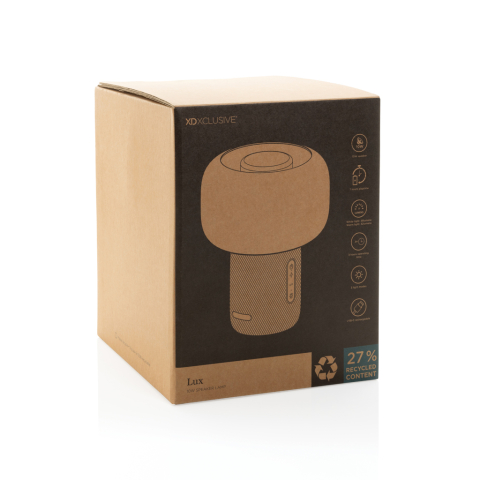 Lux RCS recycled plastic 10W speaker lamp [16]
