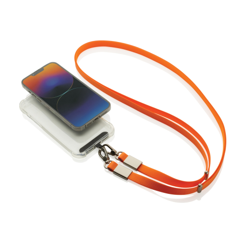 Nivo RCS recycled PET Crossbody lanyard [2]