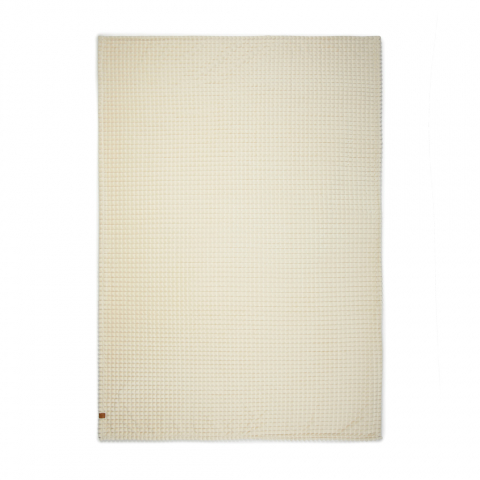 Pătură cu model decupat în carouri [3]