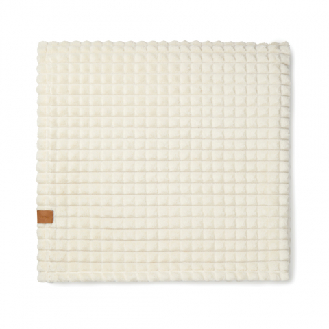 Pătură cu model decupat în carouri [2]