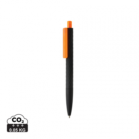 Instrumente de scris - Pix X3 cu model diamant și finisaj soft-touch, fara capac