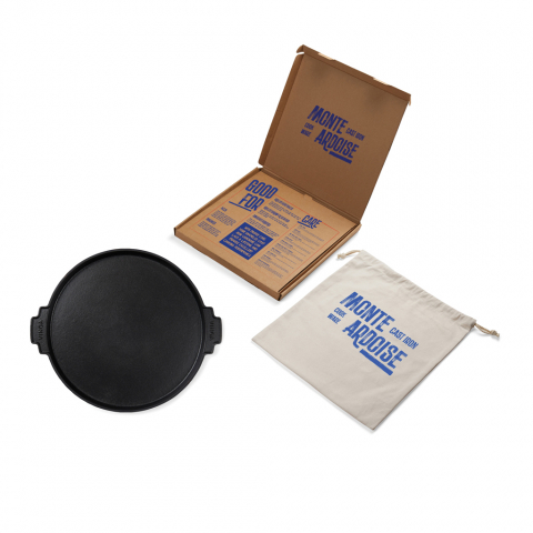 Placă grill din fontă emailată, 30cm [7]