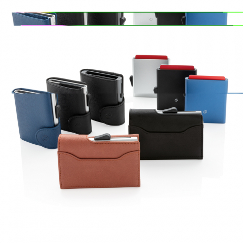 Portcard solid cu protecție anti-skimming și portofel integrat [12]