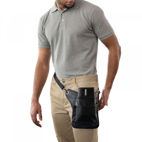 Portofel ospatar Press Stud, compartimente mari pentru bancnote [3]