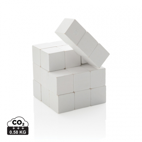 Puzzle cubic din lemn certificat FSC® Jocuri - Puzzle cubic din lemn certificat FSC®