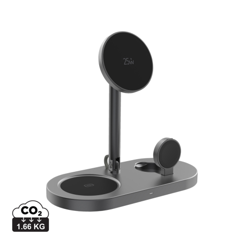 Încărcătoare - Quantum RCS ultra-fast 25W Magnetic desk wireless Charger
