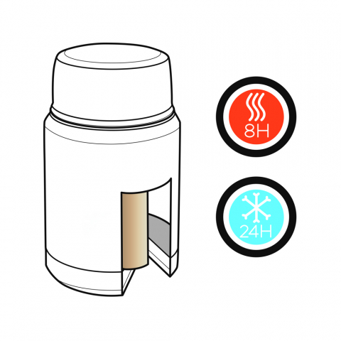 Recipient termoizolant Swiss Peak Elite, 500 ml [6]