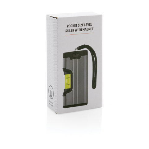 Riglă magnetică de buzunar, 10 cm [6]