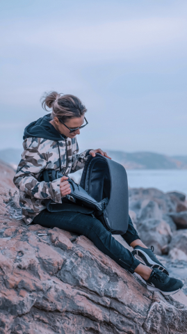 Rucsac anti-furt Bobby Hero Regular, 15.6” [34]